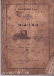 B-3 Owners Manual Cover