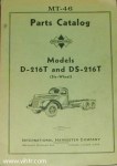 MT-46 Model D-216T and DS-216T parts catalog